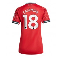 Manchester United Casemiro #18 Koszulka Podstawowa damskie 2025-26 Krótki Rękaw